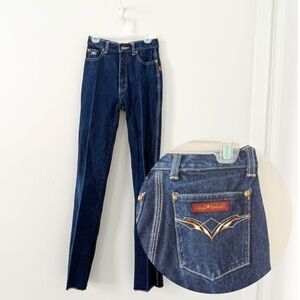 Sergio Valente Vintage 80’s Straight Leg Blue Jeans Kids 14